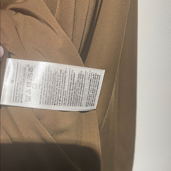 Chic Brown A-Line Women's Skirt - Picture 3 of 4